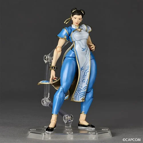 Street Fighter 6 Chun-Li Revoltech Amazing Yamaguchi Action Figure
