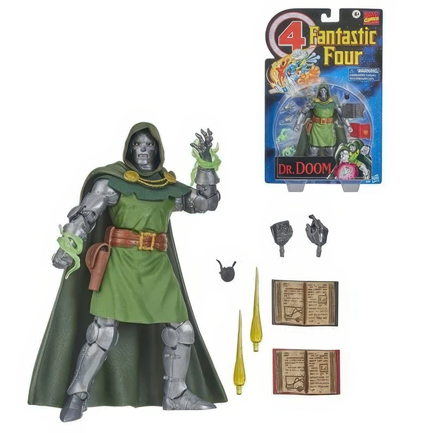 Fantastic Four Marvel Legends Series 6-Inch Doctor Doom Action Figure no