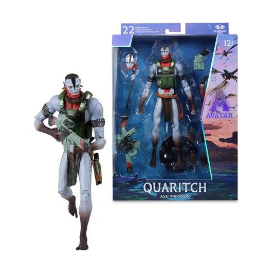 Avatar: Fire and Ash McFarlane Collector Edition Quaritch Ash Warrior 7-Inch Scale Action Figure