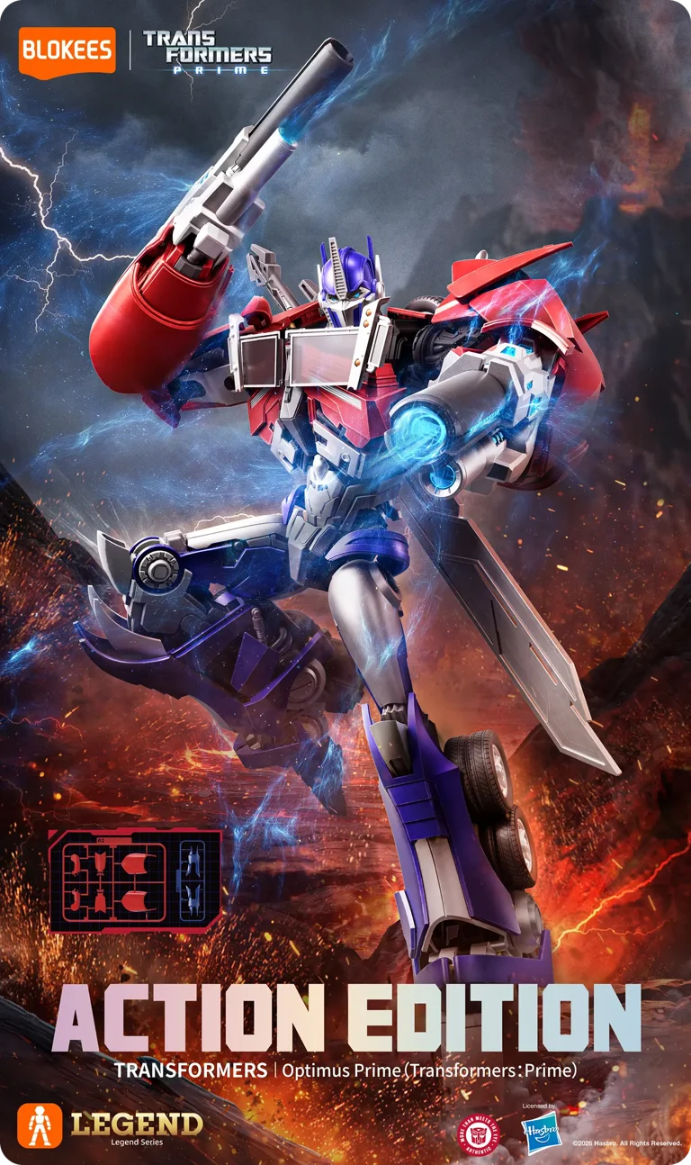 Transformers: Prime Action Edition 06 Optimus Prime Model Kit