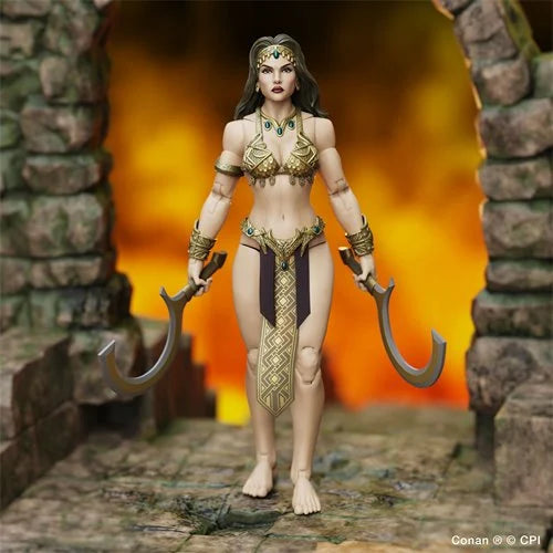 Conan the Barbarian Belit Queen of the Black Coast Epic H.A.C.K.S. 1:12 Scale Action Figure