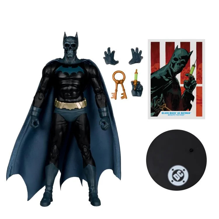 DC Multiverse W24 Batman Madhouse Black Mask Batman Figure