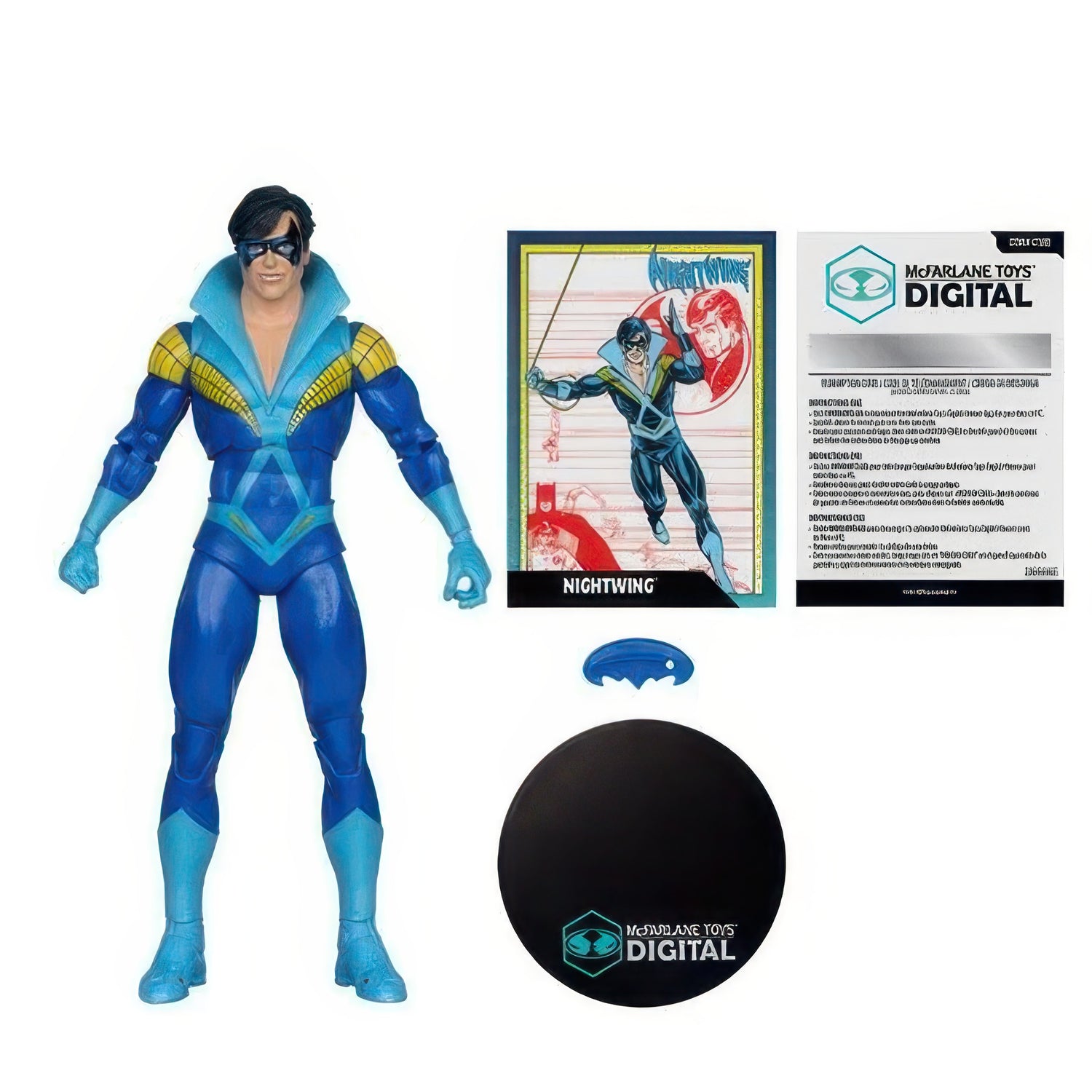 DC W5 Nightwing Teen Titans Figure with Digital Collectible