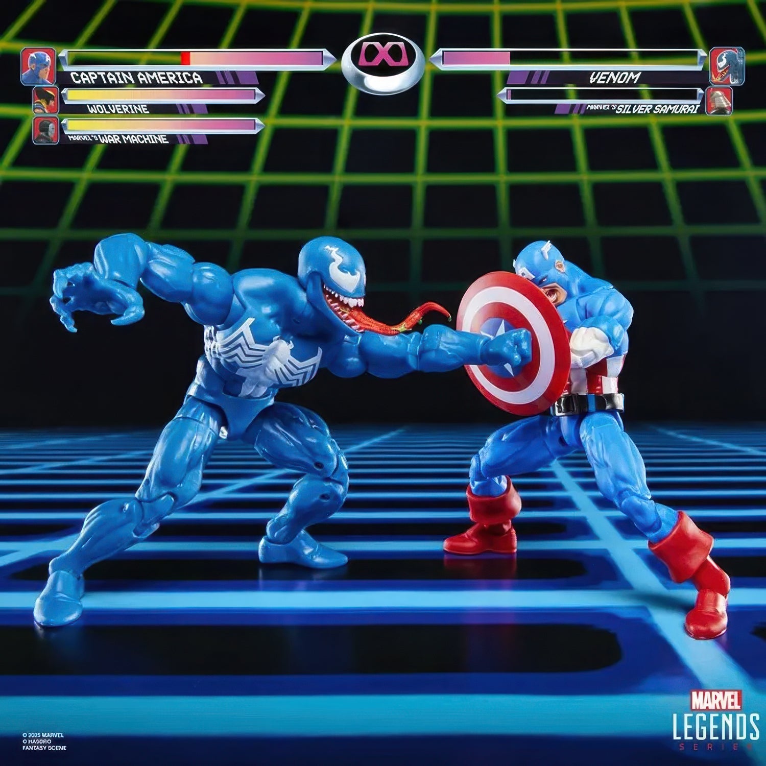 Marvel Legends Series Gamerverse Captain America vs Venom