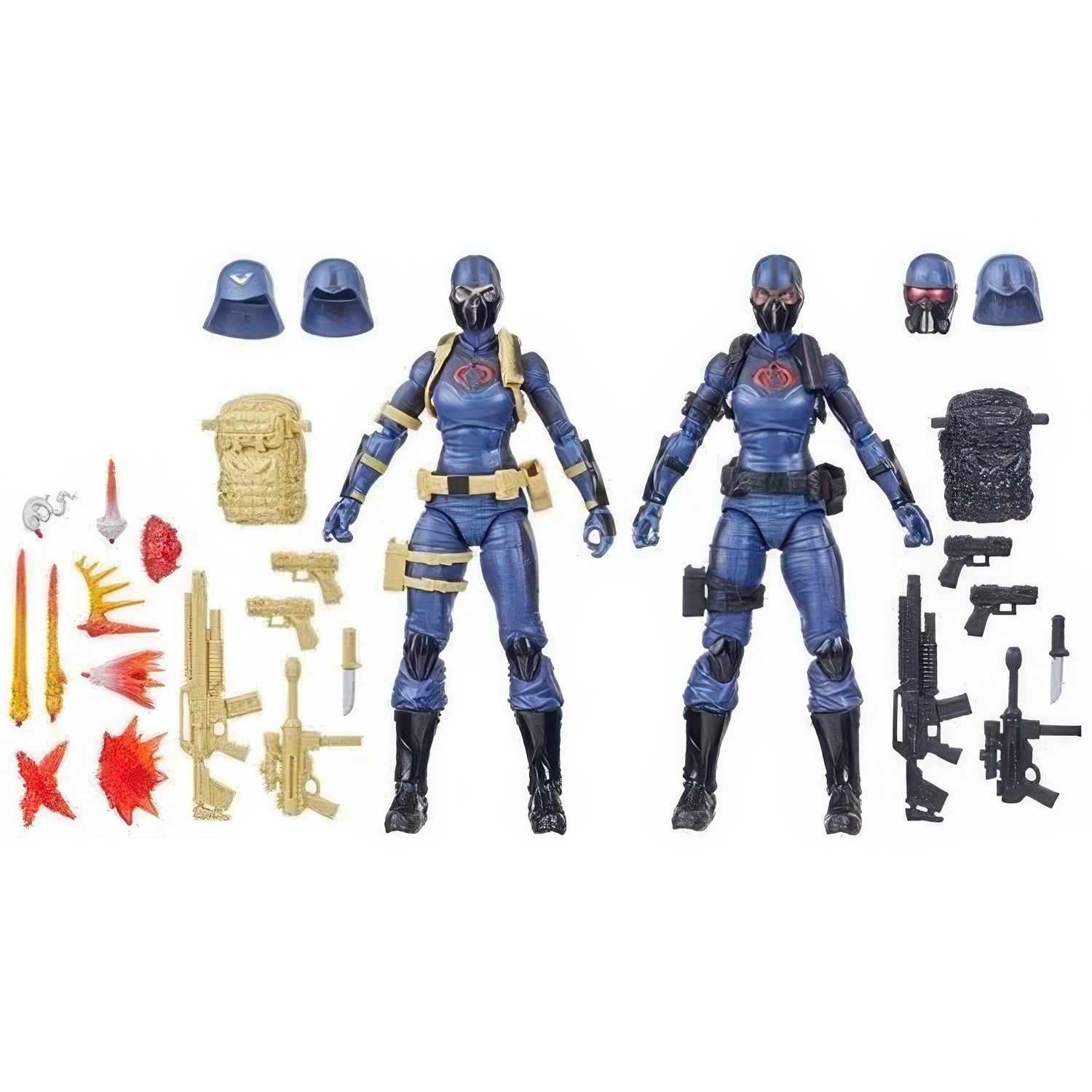 G.I. Joe Classified Series Cobra Valkyries 6-Inch Action Figures