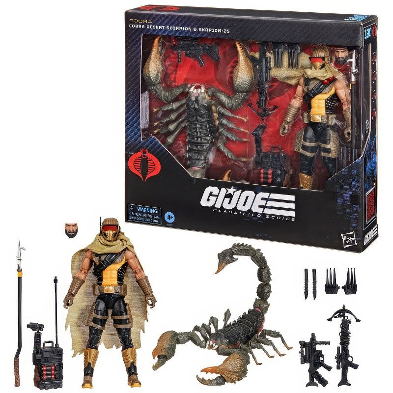 G.I. JOE CLASSIFIED SERIES COBRA DESERT SCORPION & SKRP10N