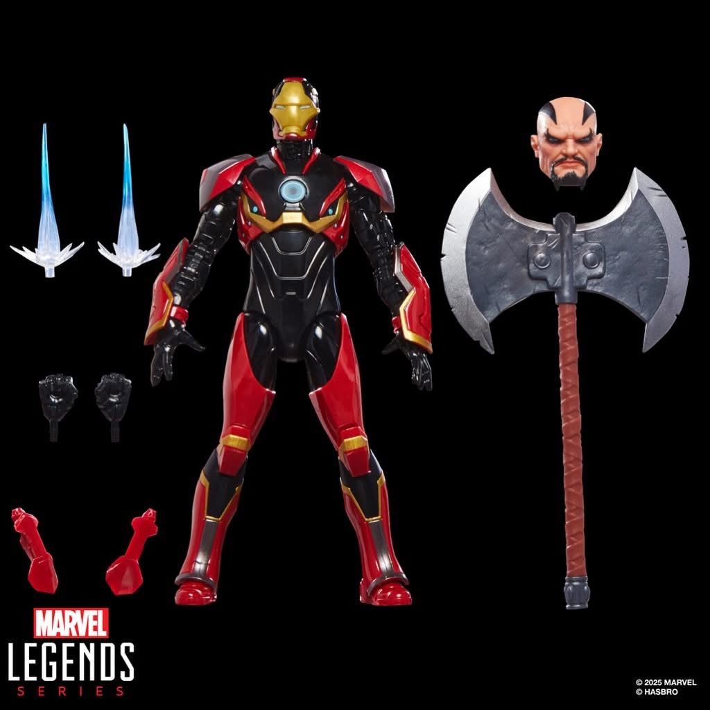 Iron Man Marvel Legends Iron Man (Mark 72) Action Figure (Executioner BAF)