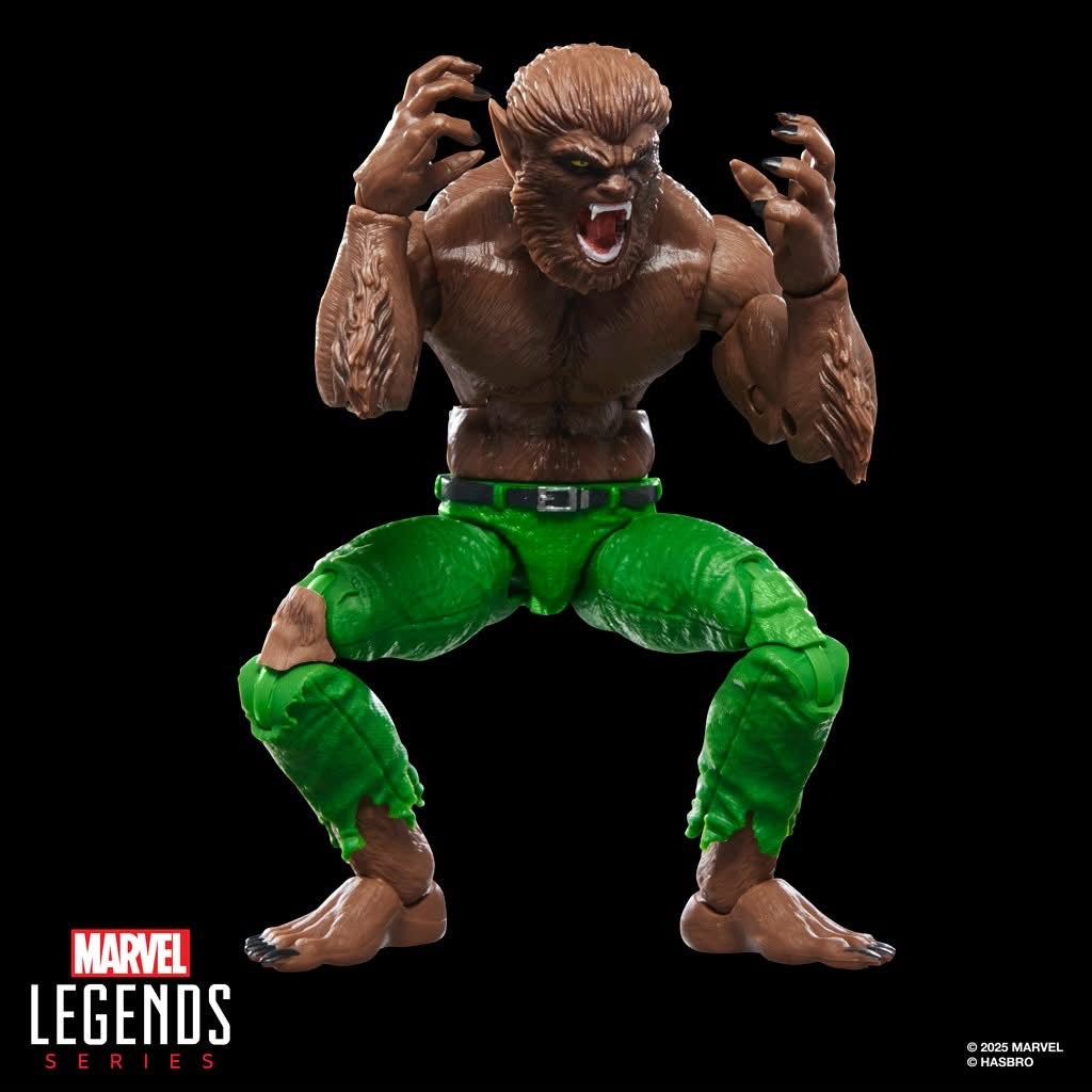 Werewolf By Night Marvel Legends Werewolf By Night Action Figure (Executioner BAF)