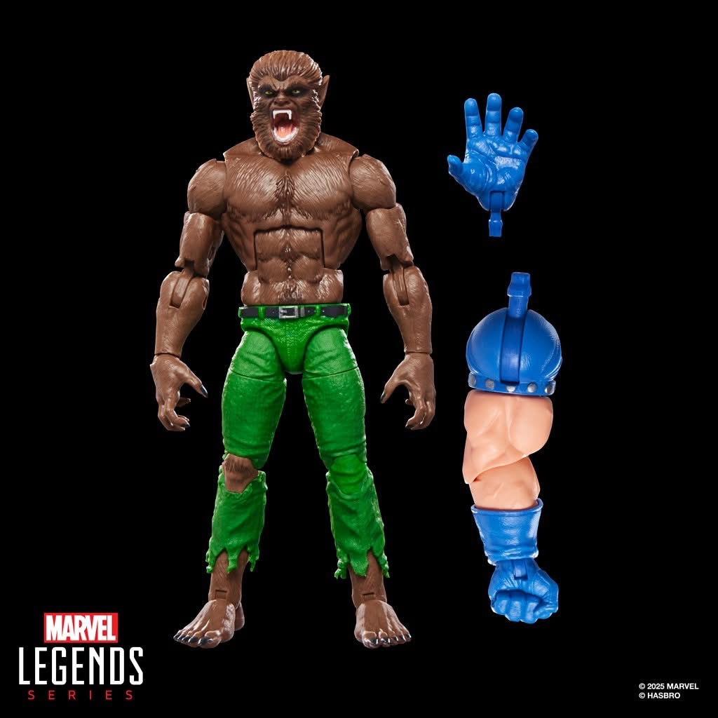 Werewolf By Night Marvel Legends Werewolf By Night Action Figure (Executioner BAF)