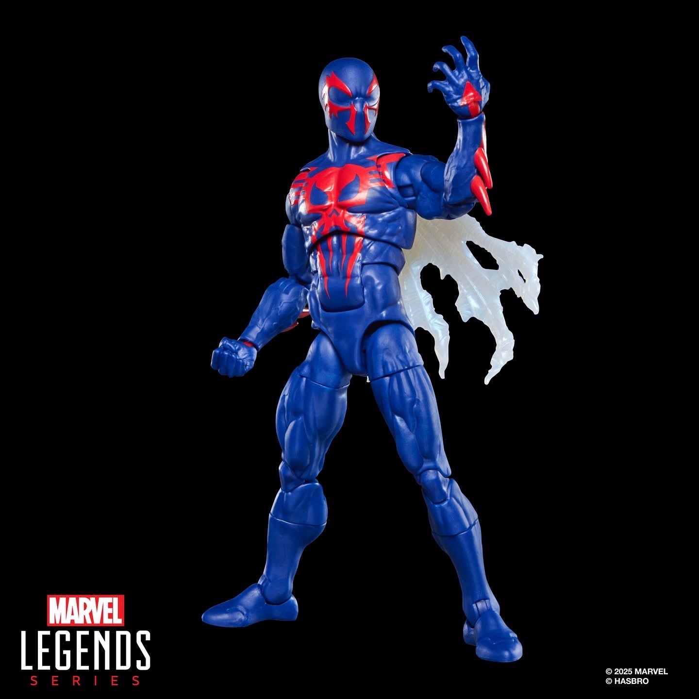 Spider-Man Marvel Legends Retro Cardback Spider-Man 2099 6-Inch Action Figure