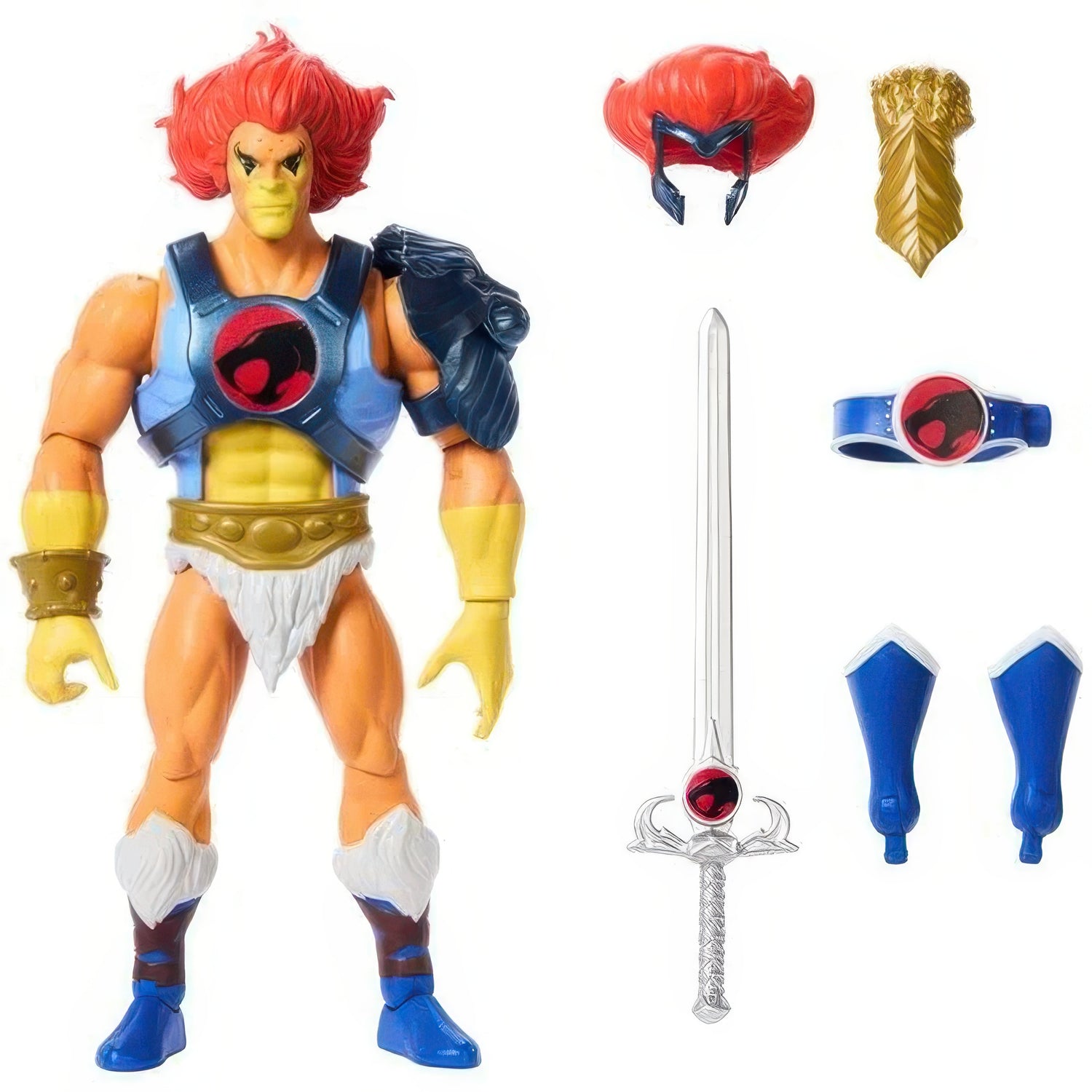 Masters of Universe Origins and ThunderCats Wave 1 Lion-O Action Figure