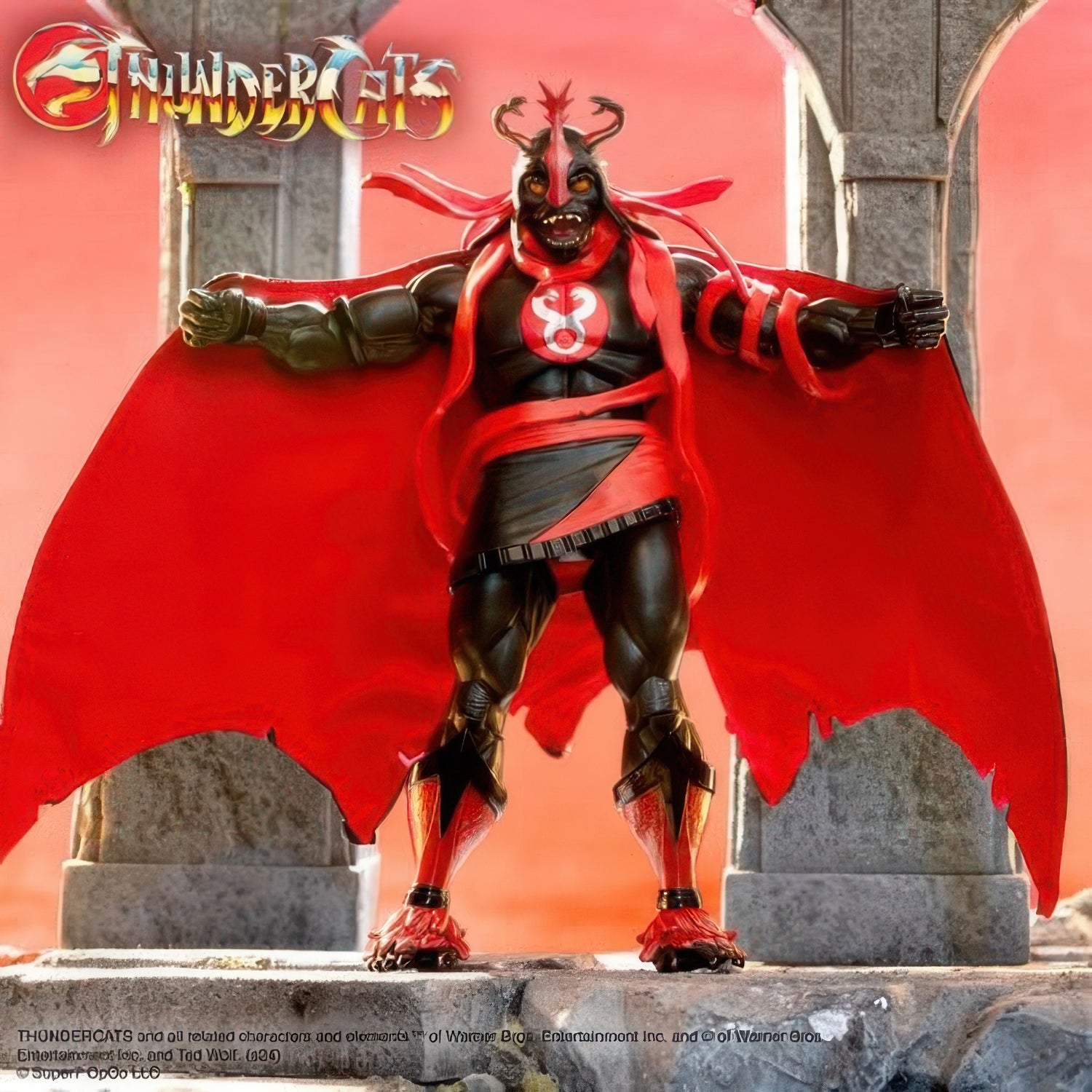 S7 ULTIMATES! Figures - ThunderCats - Mumm-Ra The Ever Living (Black / Red)
