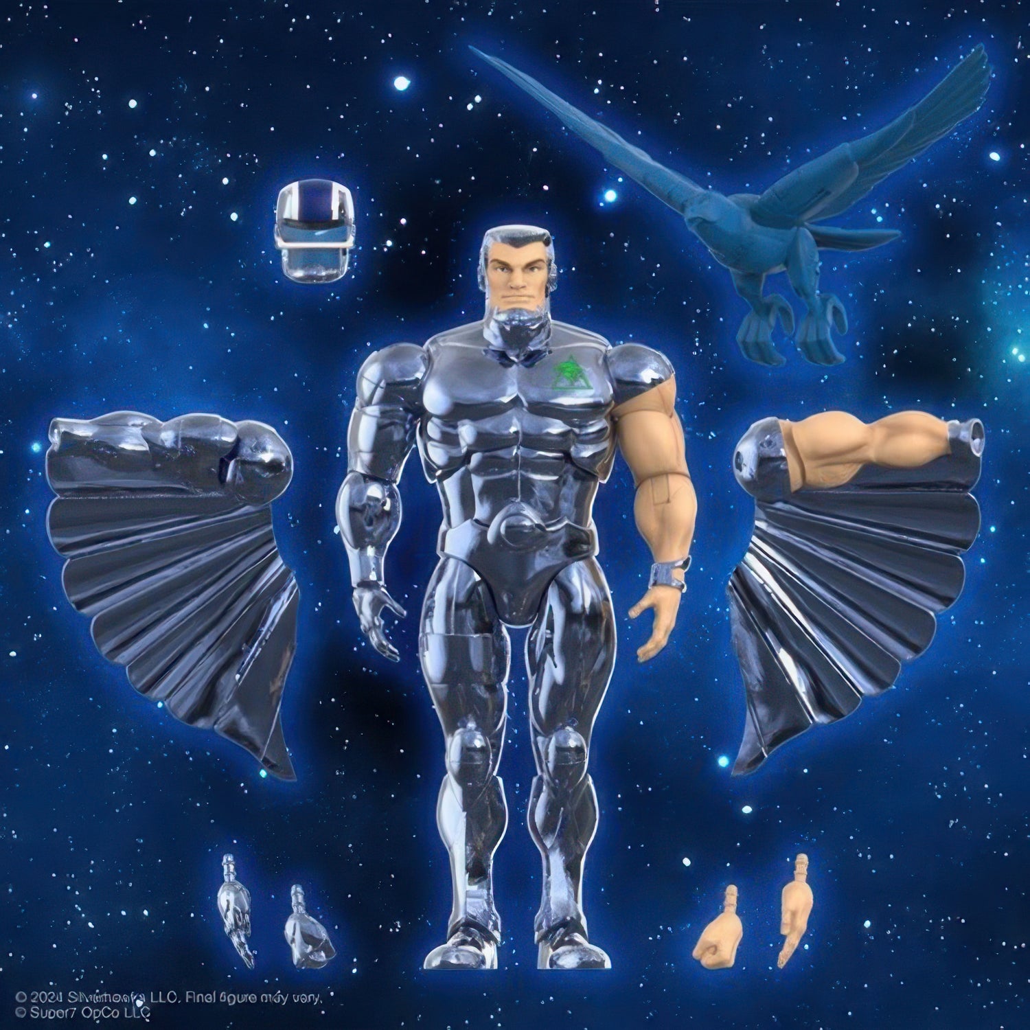 S7 ULTIMATES! Figures - SilverHawks - W06 - Steelwill (VAC Metal - Toy Version)