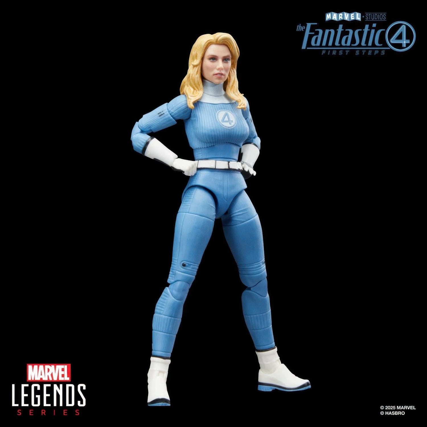 The Fantastic Four: First Steps Marvel Legends Series Invisible Woman Sue Storm 6-Inch Action Figure