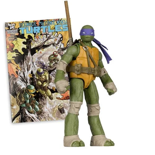 Teenage Mutant Ninja Turtles Page Punchers Wave 1 Donatello 5-Inch Scale Action Figure with Comic