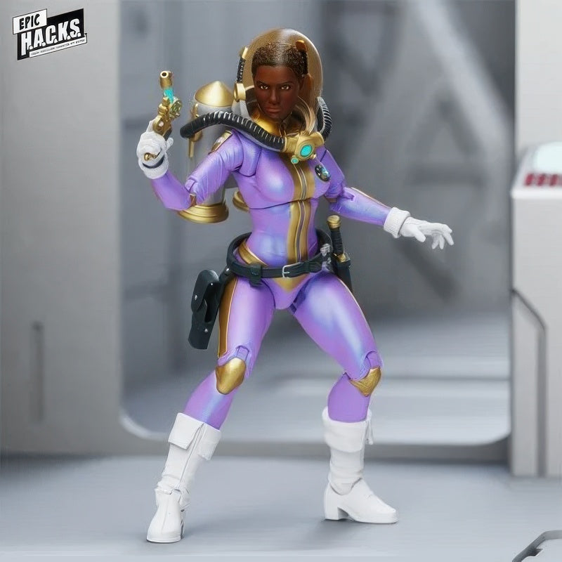 Epic H.A.C.K.S. Core Wave 1 Roxy London: Freelance Peacekeeper 1:12 Scale Action Figure
