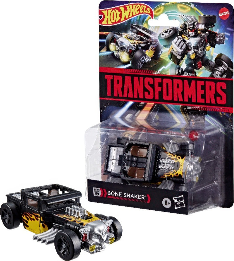 TRANSFORMERS COLLABORATIVE HOT WHEELS X TRANSFORMERS BONE SHAKER