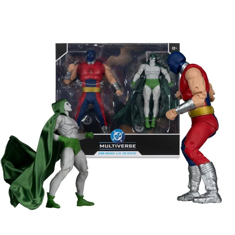 Justice League of America: Black Vengeance DC Multiverse Atom Smasher vs. The Spectre Mega Action Figure Two-Pack