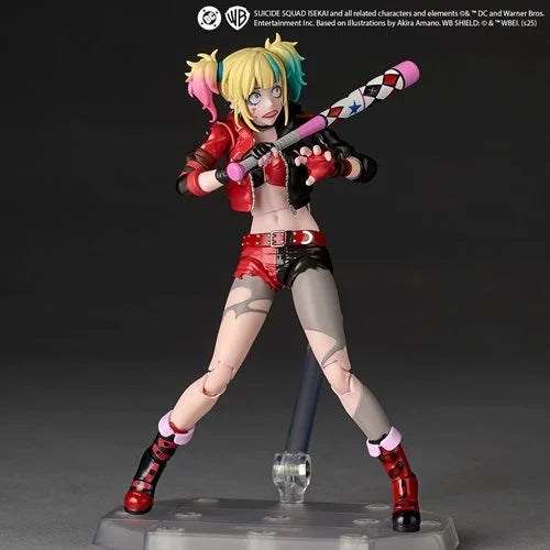 Suicide Squad Isekai Harley Quinn Revoltech Amazing Yamaguchi Action Figure