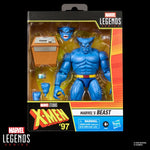 Marvel Legends Series Beast action figure by Hasbro, 6-inch X-Men '97 collectible Marvel character with detailed costume and pose