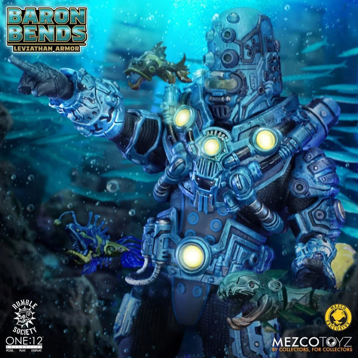 Baron Bends: Leviathan Armor Rumble Society One:12 Collective Action Figure