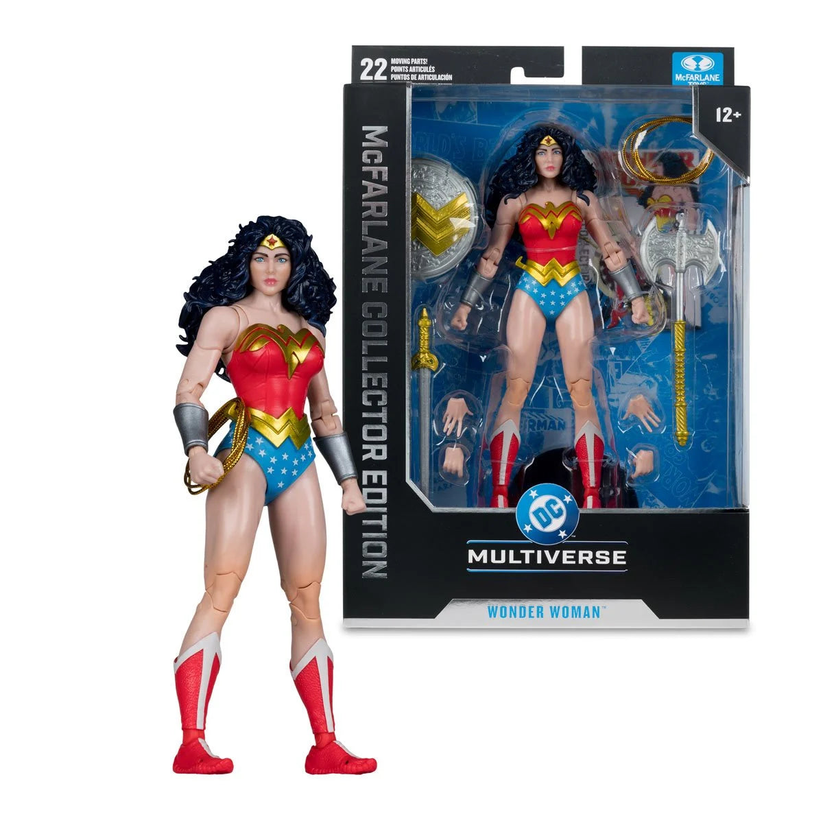 DC McFarlane Collector Edition Wave 15 Wonder Woman 1980s 