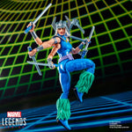 Marvel Legends Iron Man and Spiral 6-inch action figures by Hasbro, detailed superhero figures in dynamic poses.