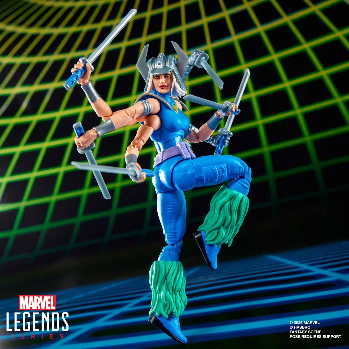 Marvel Legends Iron Man and Spiral 6-inch action figures by Hasbro, detailed superhero figures in dynamic poses.