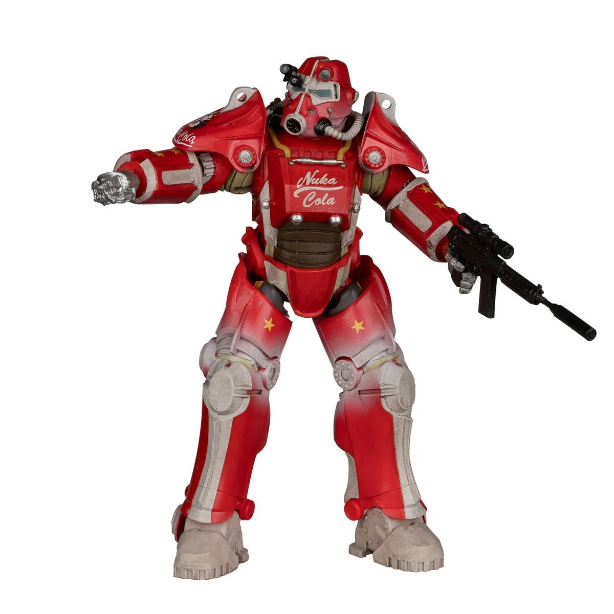 Fallout T-45B Nuka Cola Elite Edition action figure by McFarlane Toys, 7-inch detailed collectible from the Fallout series.