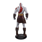 McFarlane Toys God of War Wave 2 Kratos 7-inch gaming edition action figure with detailed sculpt and dynamic pose.