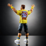Mattel WWE Top Picks Elite Collection 2027 Wave 1 John Cena action figure with detailed wrestling attire and accessories.