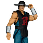 McFarlane Toys Mortal Kombat Klassic Wave 6 Kung Lao 7-inch scale action figure posing with accessories