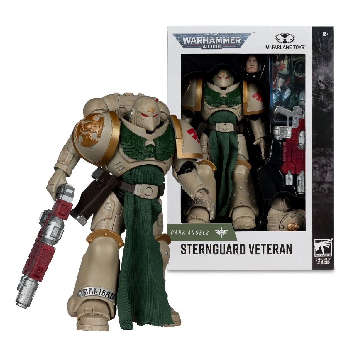 Warhammer 40,000 Wave 12 Sternguard Veteran Dark Angels 7-Inch Scale Action Figure