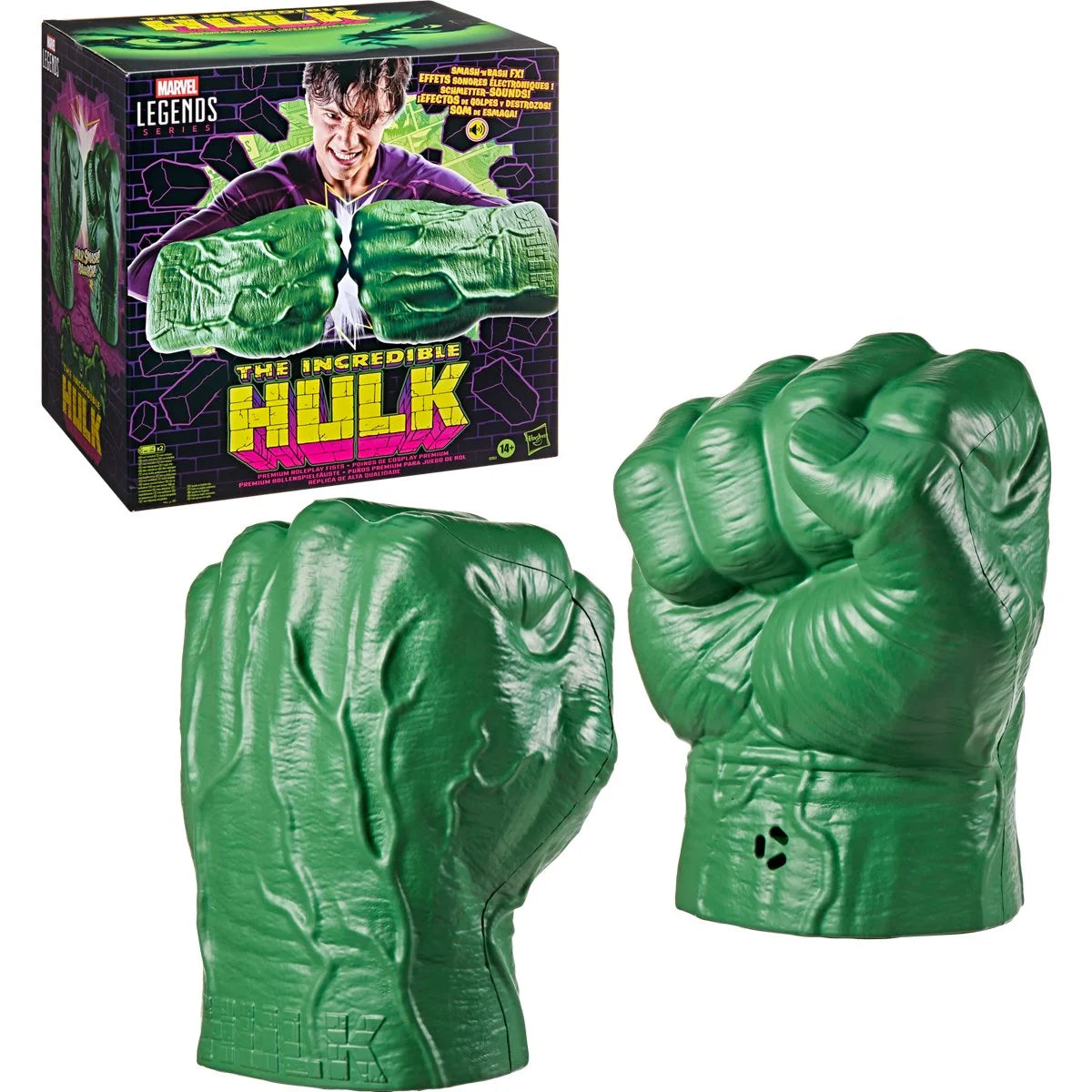 Hulk Marvel Legends Series Incredible Premium Roleplay Fists