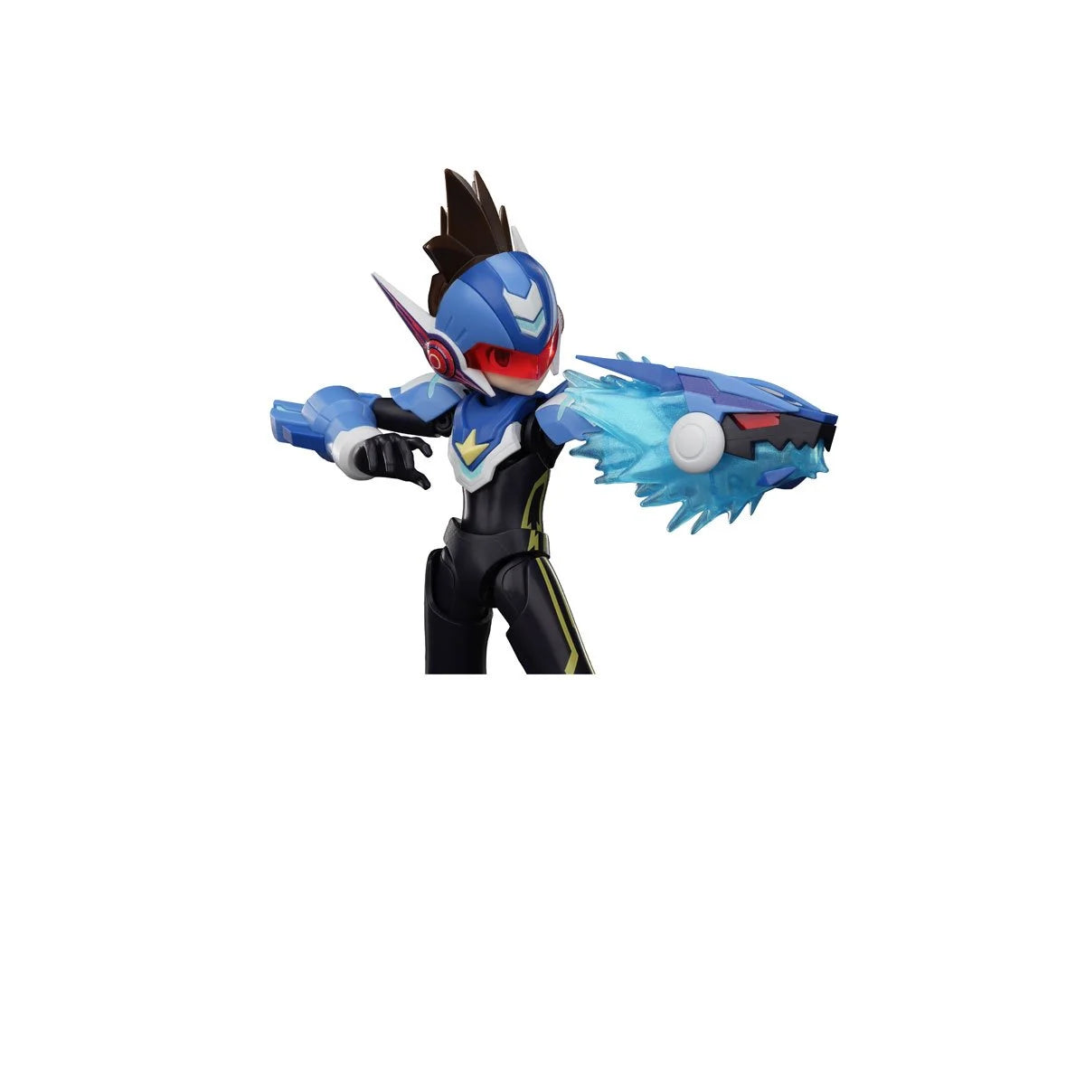 BLOKEES Mega Man Shooting Star Champion Class 01 model kit featuring Mega Man character in detailed plastic assembly.