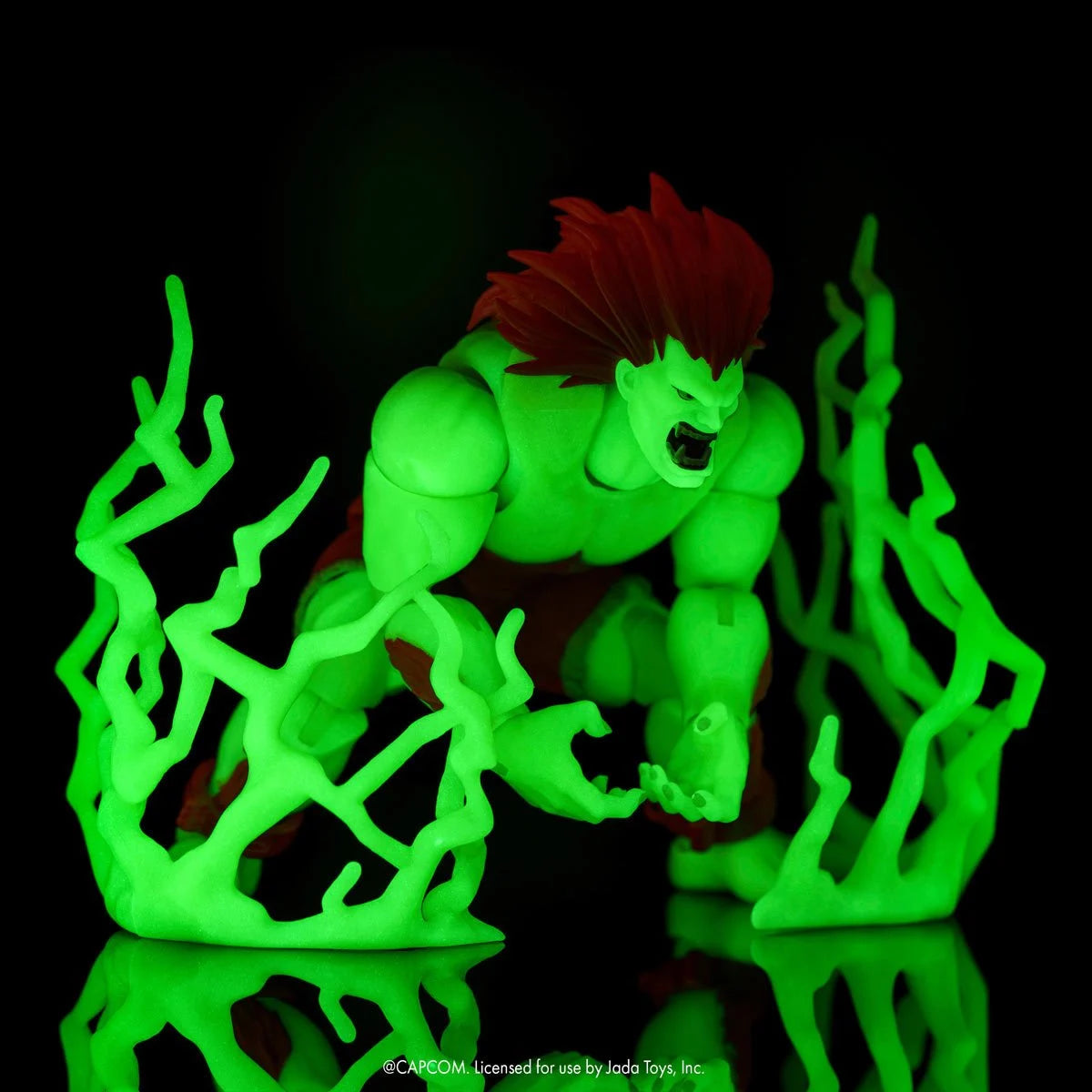Ultra Street Fighter II Blanka Glow-in-the-Dark 6-Inch Scale Action Figure