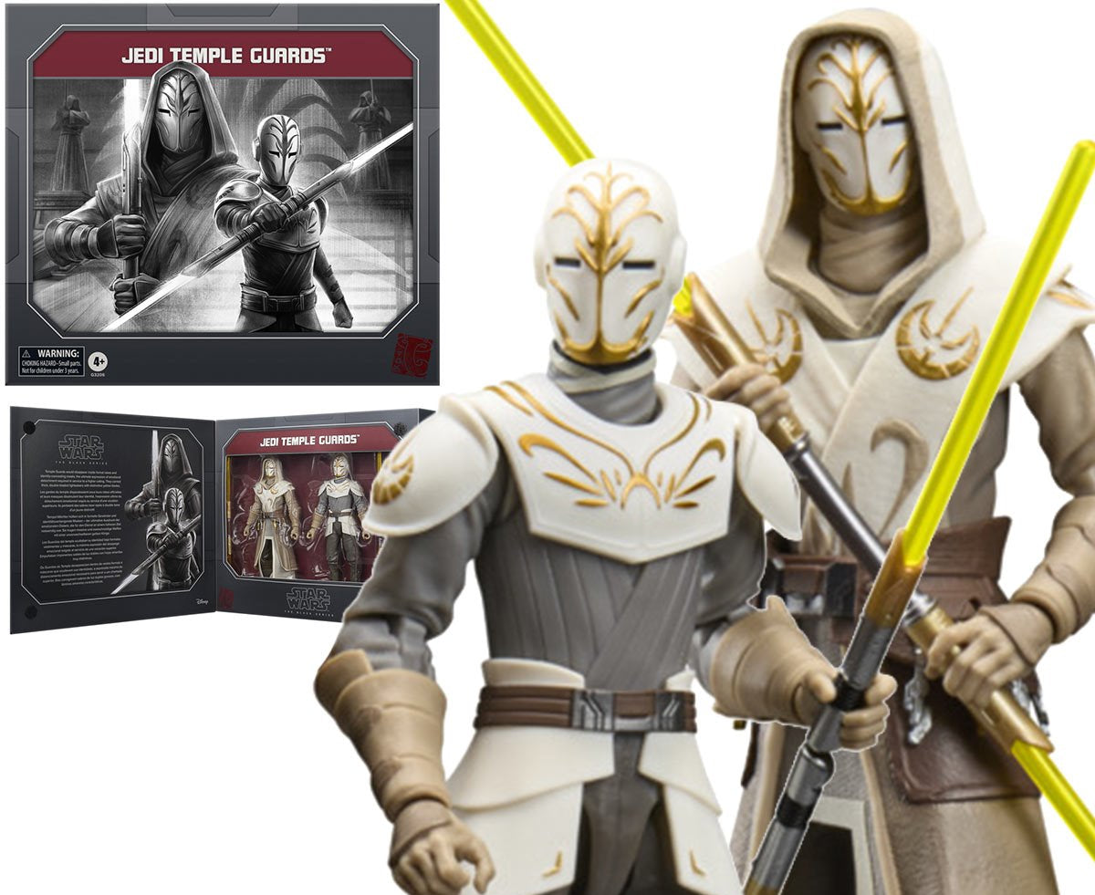 Star Wars The Black Series Jedi Temple Guards 6-Inch Action Figures