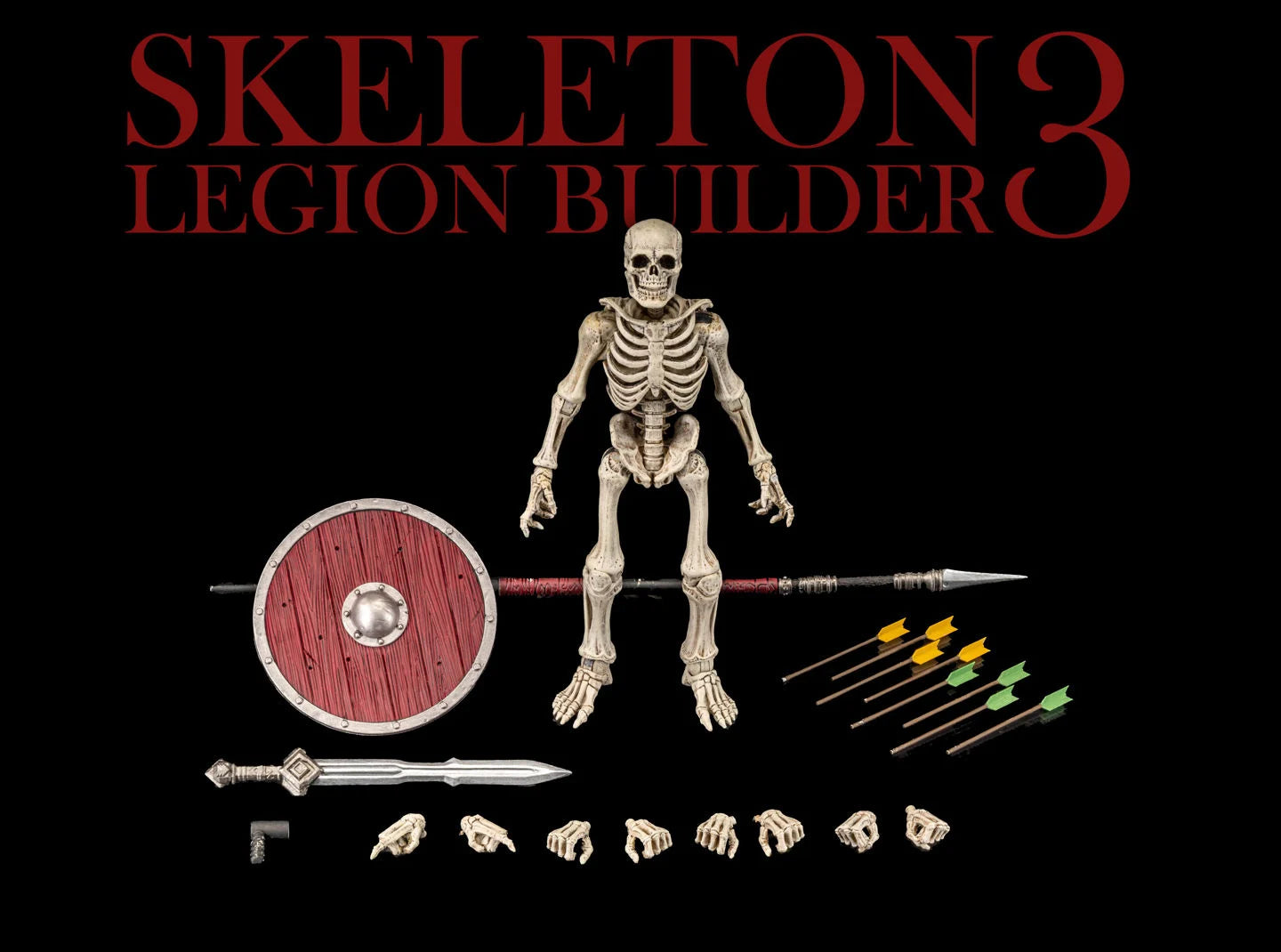 Mythic Legions Skeleton Legion Builder 3 Action Figure