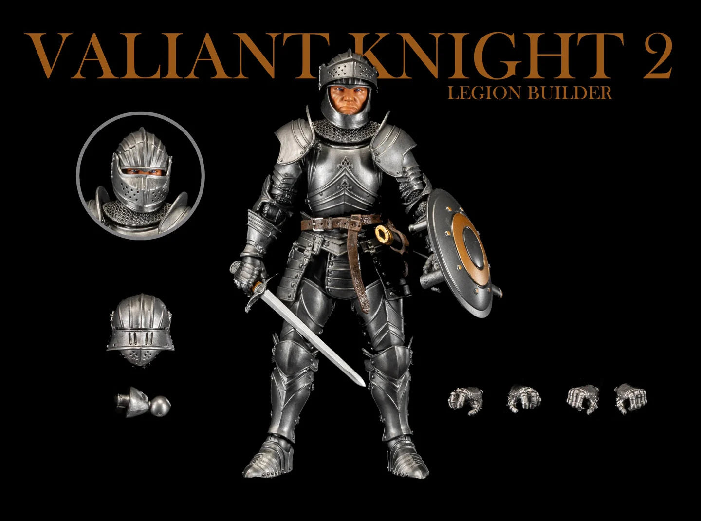 Mythic Legions Valiant Knight 2 Legion Builder Action Figure