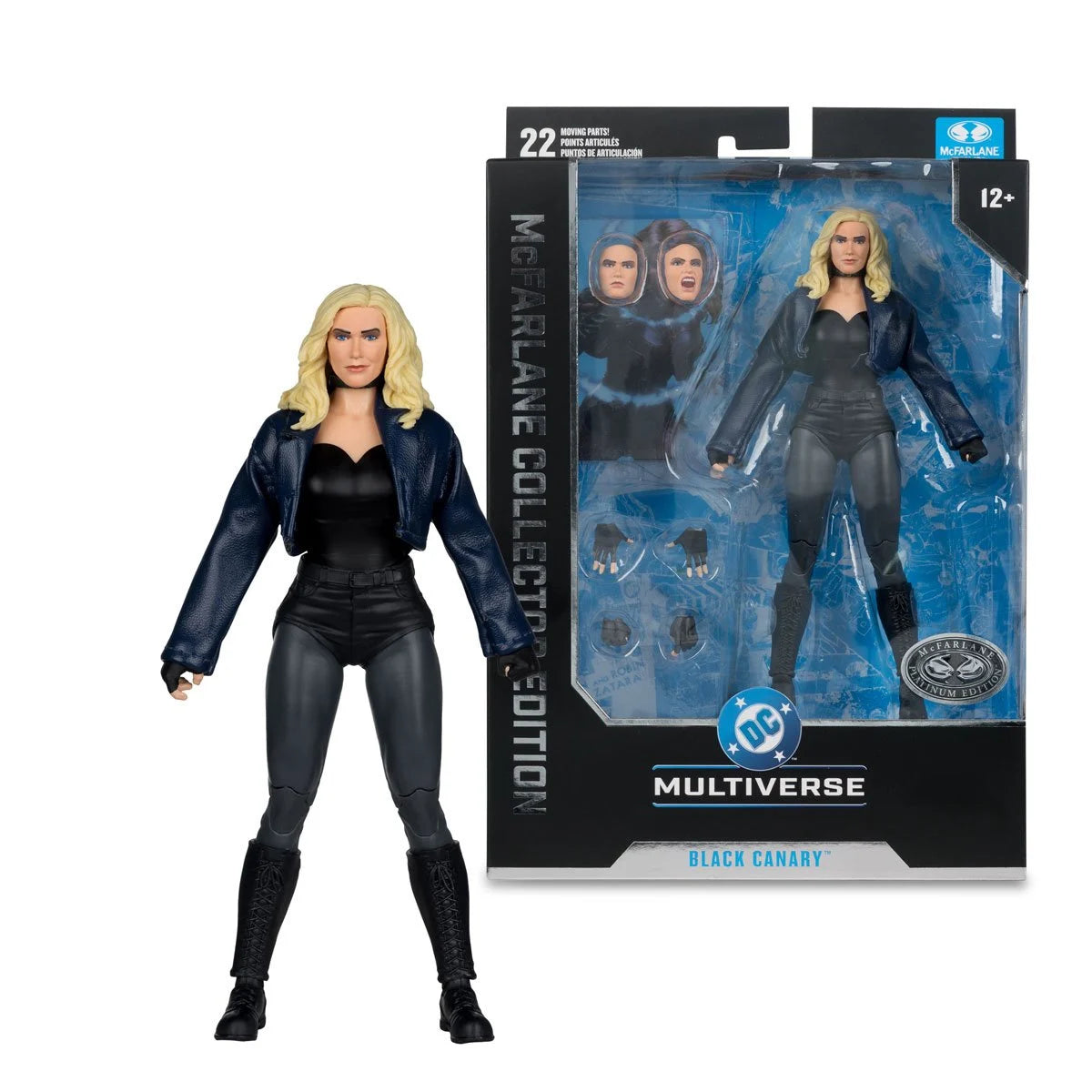 DC Multiverse McFarlane Collector Edition Wave 14 Black Canary DC Rebirth (CHASE)