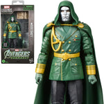 Marvel Legends Lord Doom action figure from Avengers: Doomsday, 6-inch Hasbro Marvel collectible with detailed costume and accessories.