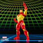 Marvel Legends Iron Man and Spiral 6-inch action figures by Hasbro, detailed Marvel superhero and villain collectibles.