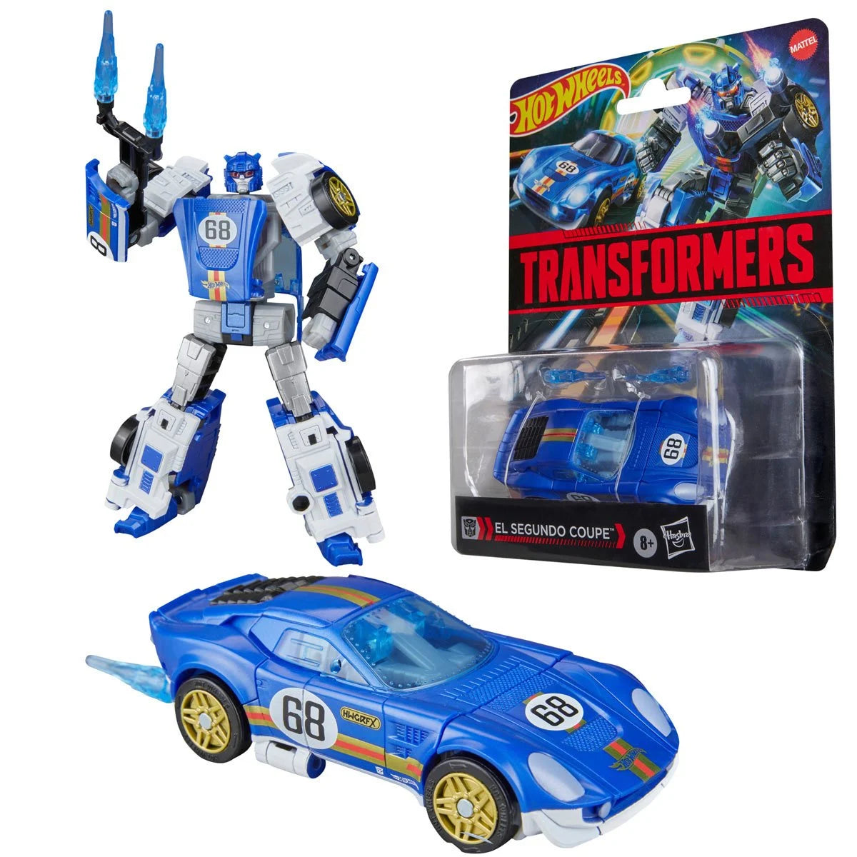 Transformers x Hot Wheels Collaborative El Segundo Coupe 5-Inch Figure