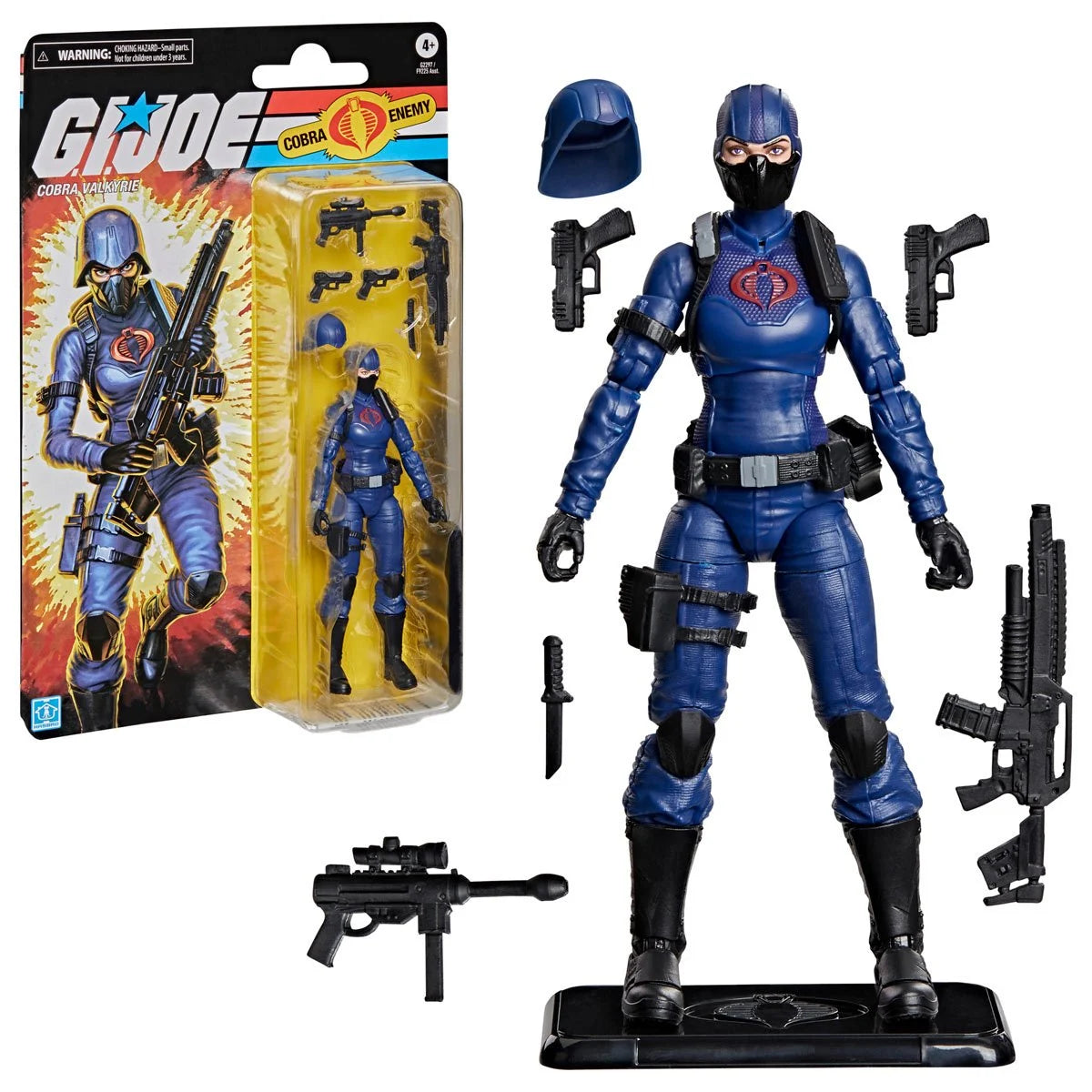 G.I. Joe Classified Series Retro Cardback Cobra Valkyrie 6-Inch Action Figure