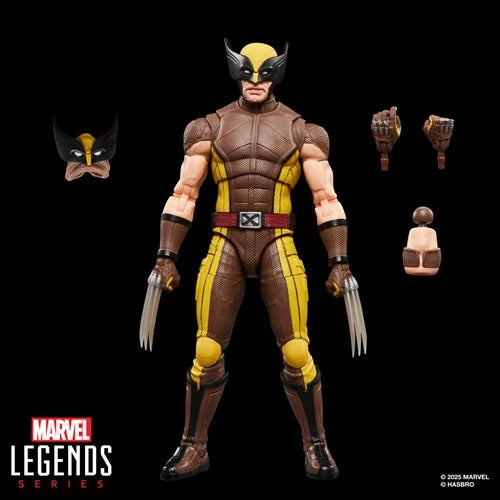Deadpool & Wolverine Marvel Legends Wolverine (Brown Suit) 6-Inch Action Figure