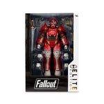 Fallout T-45B Nuka Cola McFarlane Elite Edition 7-inch action figure with detailed armor and accessories, posed for display.