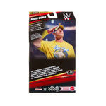 WWE Top Picks Elite Collection 2027 Wave 1 John Cena action figure by Mattel, detailed figure with wrestling attire and accessories.