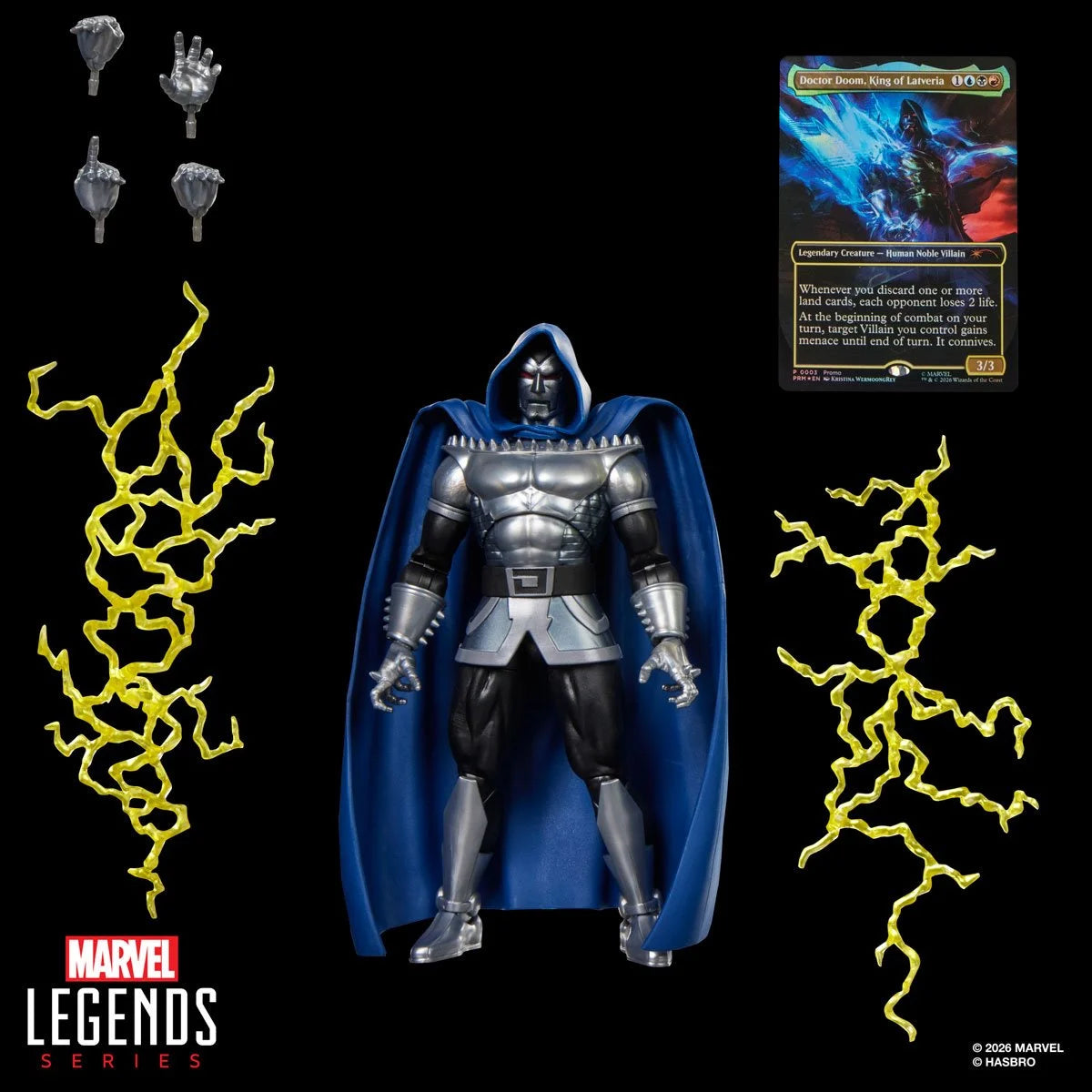 Marvel Super Heroes Magic: The Gathering Marvel Legends Series Doctor Doom 2099 6-Inch Action Figure
