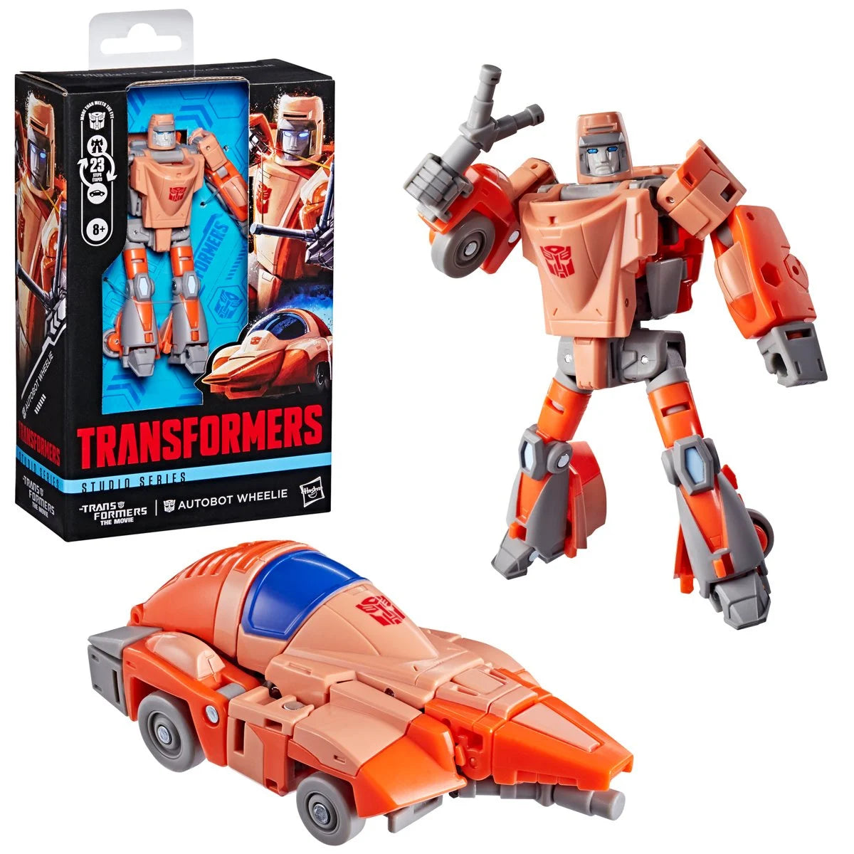 Transformers Studio 86 Series Deluxe Class The Transformers: The Movie Wheelie