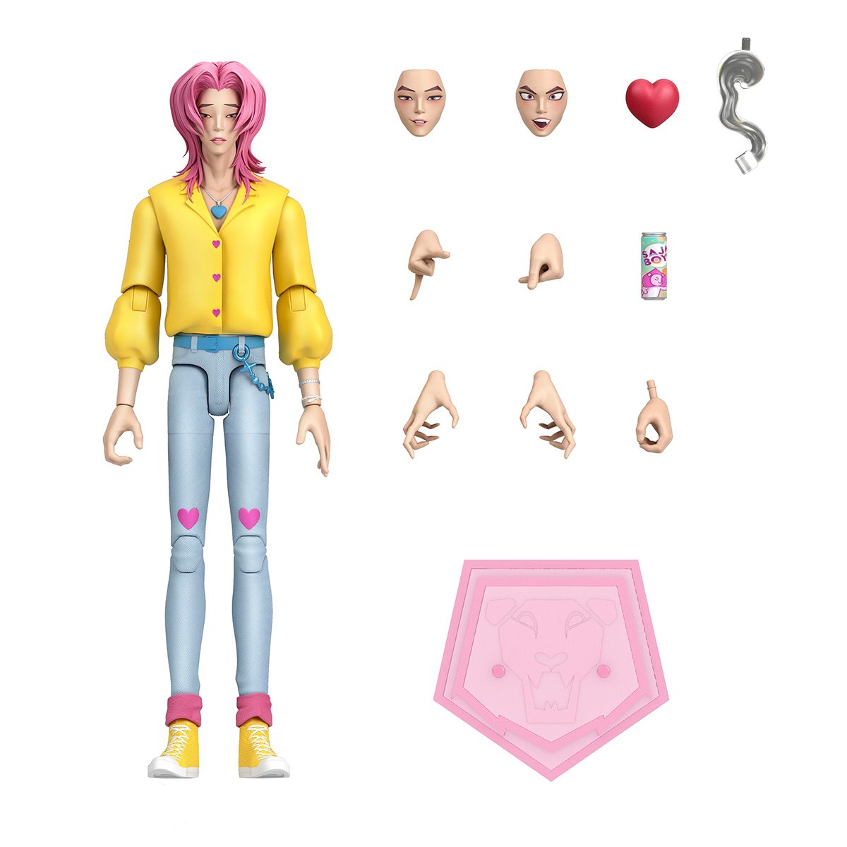 KPop Demon Hunters Saja Boys Romance Soda Pop Action Figure